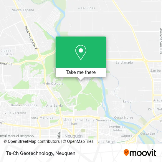 Ta-Ch Geotechnology map
