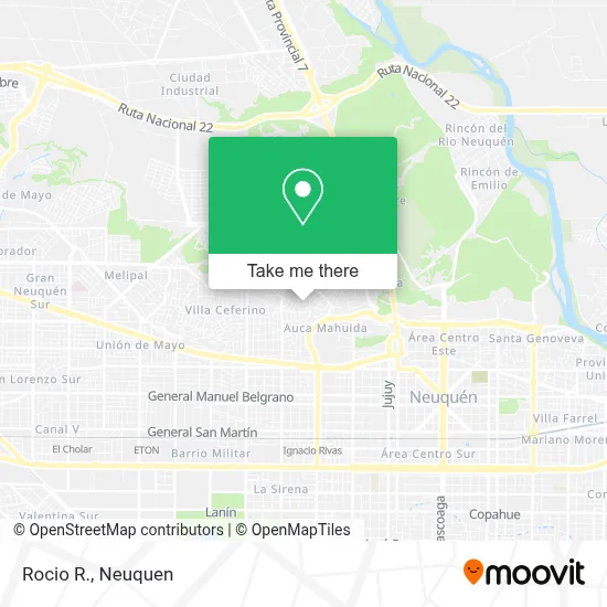 Rocio R. map