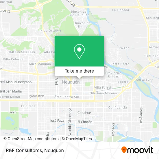 R&F Consultores map