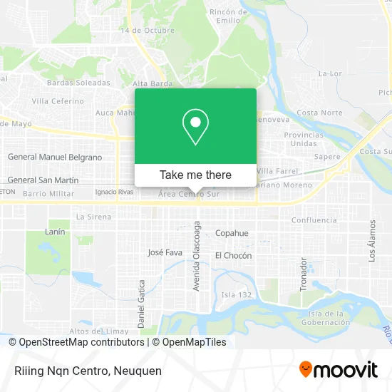 Riiing Nqn Centro map