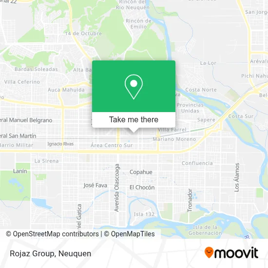 Rojaz Group map