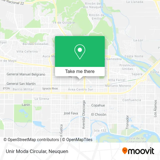 Unir Moda Circular map