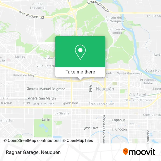 Ragnar Garage map