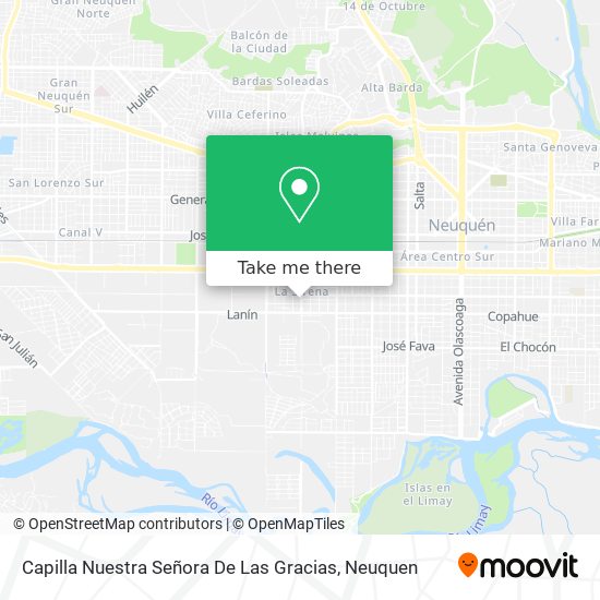 Mapa de Capilla Nuestra Señora De Las Gracias