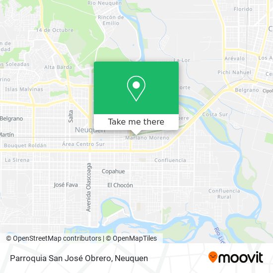 Parroquia San José Obrero map