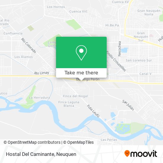 Mapa de Hostal Del Caminante