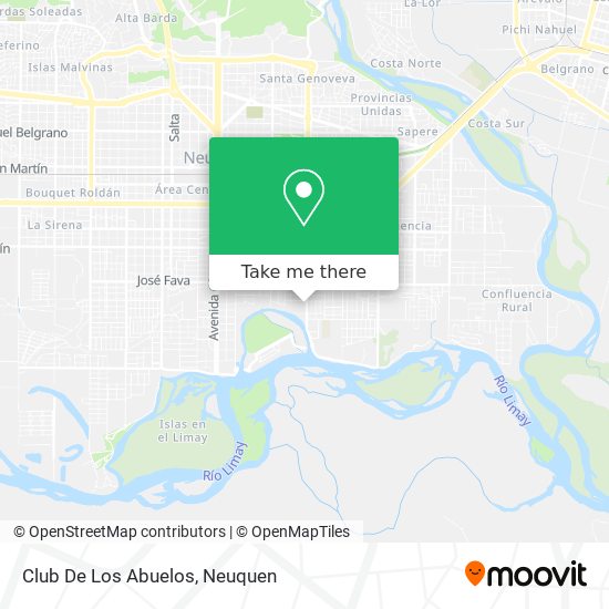 Club De Los Abuelos map