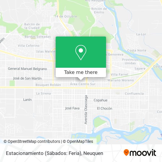 Estacionamiento (Sábados: Feria) map