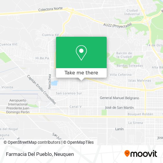 Farmacia Del Pueblo map