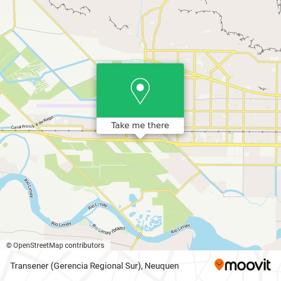 Transener (Gerencia Regional Sur) map