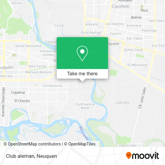 Mapa de Club aleman