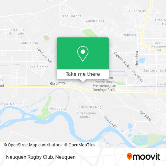 Neuquen Rugby Club map