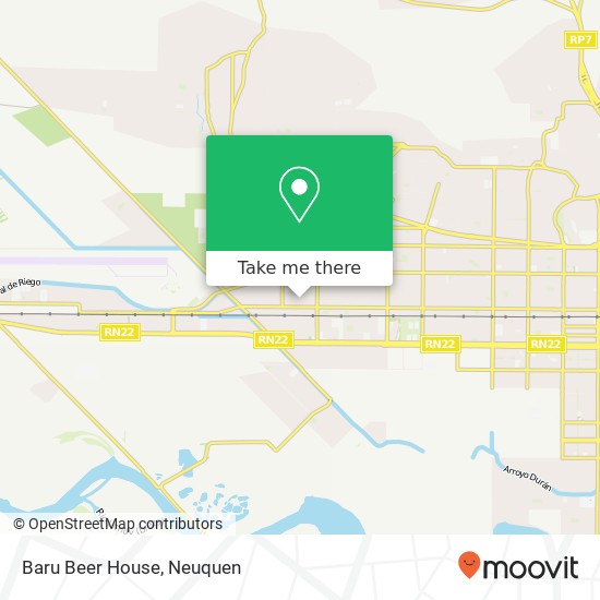 Baru Beer House map