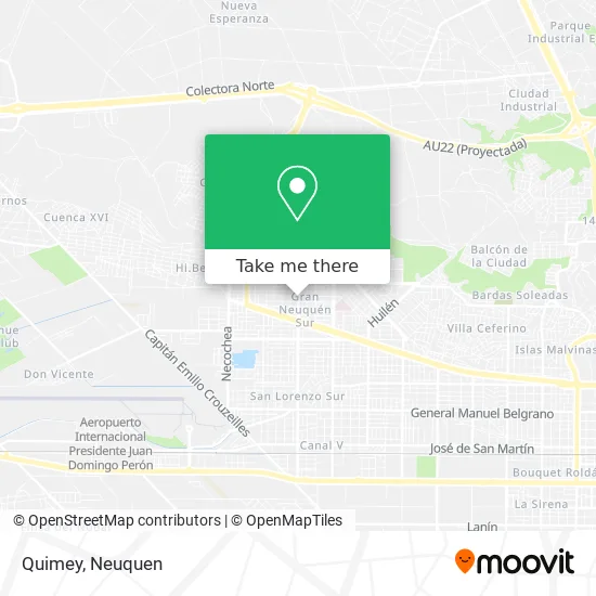 Quimey map