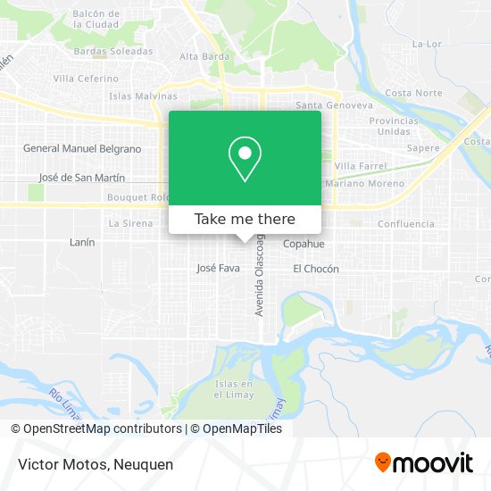 Mapa de Victor Motos