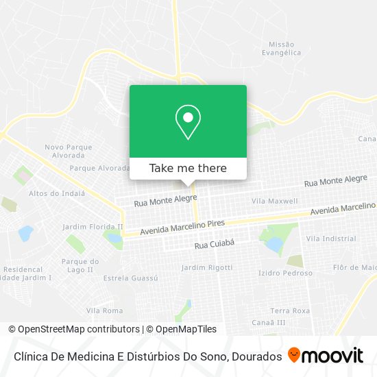 Clínica De Medicina E Distúrbios Do Sono map