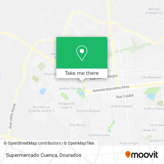 Supermercado Cuenca map