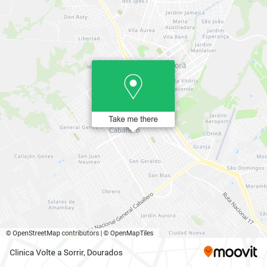 Clinica Volte a Sorrir map