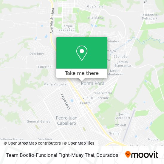 Team Bocão-Funcional Fight-Muay Thai map