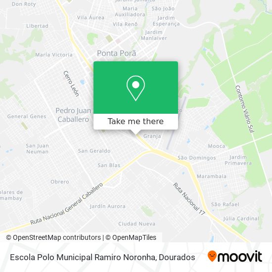 Escola Polo Municipal Ramiro Noronha map