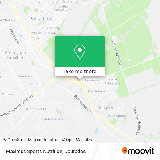 Maximus Sports Nutrition map