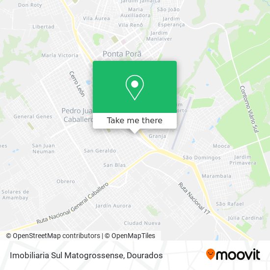 Imobiliaria Sul Matogrossense map