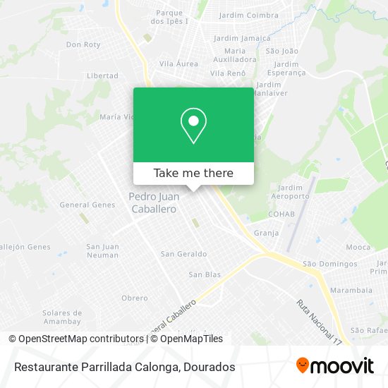 Restaurante Parrillada Calonga map