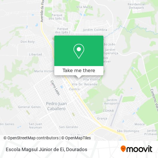 Escola Magsul Júnior de Ei map