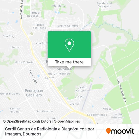 Cerdil Centro de Radiologia e Diagnósticos por Imagem map