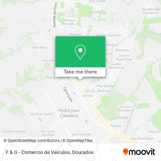 F & G - Comercio de Veiculos map