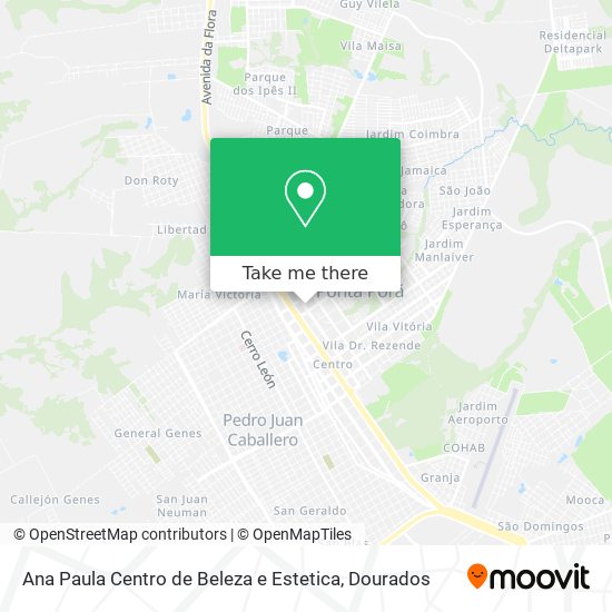 Ana Paula Centro de Beleza e Estetica map