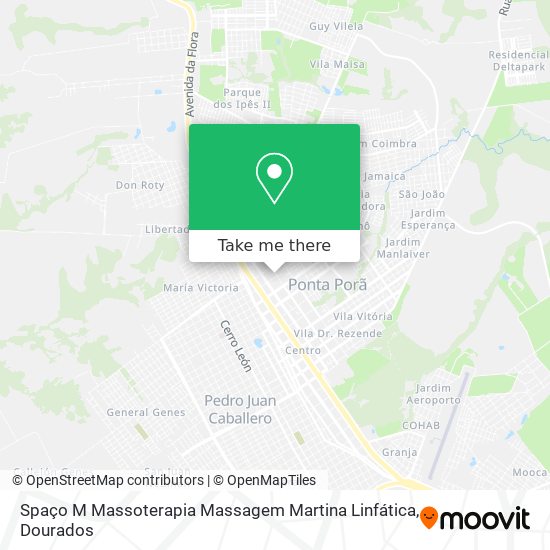 Spaço M Massoterapia Massagem Martina Linfática map