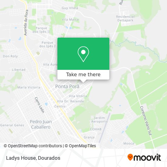 Ladys House map