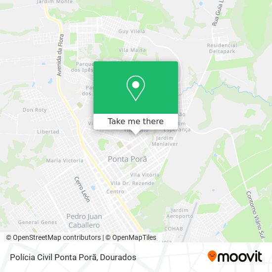 Polícia Civil Ponta Porã map