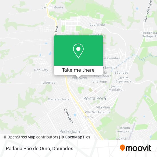 Padaria Pão de Ouro map