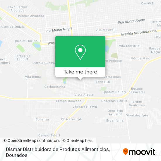Dismar Distribuidora de Produtos Alimenticios map