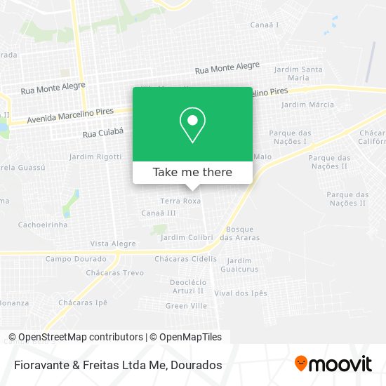 Fioravante & Freitas Ltda Me map