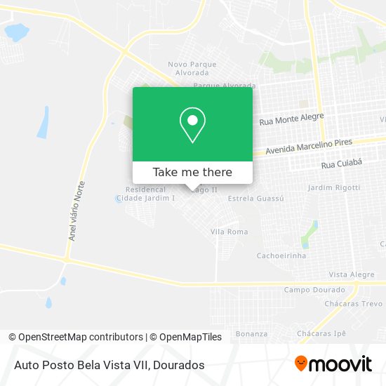 Auto Posto Bela Vista VII map