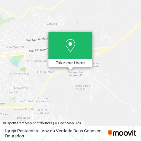 Igreja Pentecostal Voz da Verdade Deus Conosco map