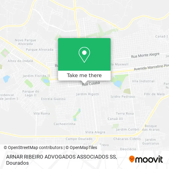 ARNAR RIBEIRO ADVOGADOS ASSOCIADOS SS map