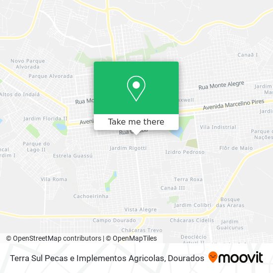 Terra Sul Pecas e Implementos Agricolas map