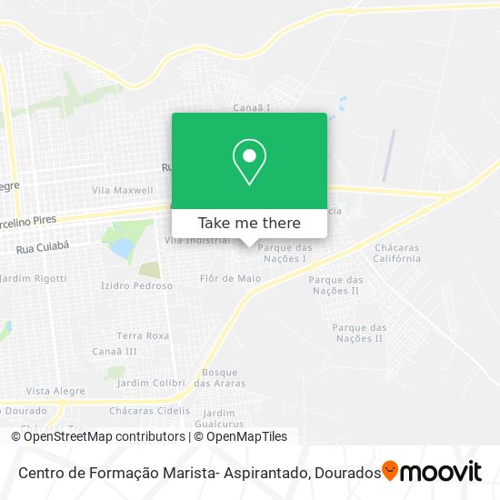 Centro de Formação Marista- Aspirantado map