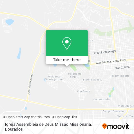 Igreja Assembleia de Deus Missão Missionária map