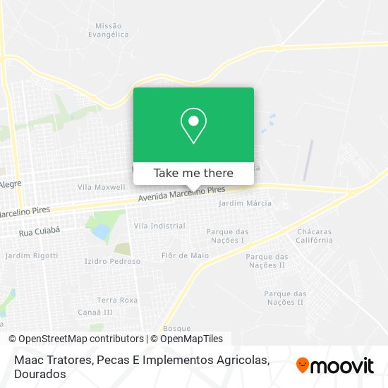 Maac Tratores, Pecas E Implementos Agricolas map