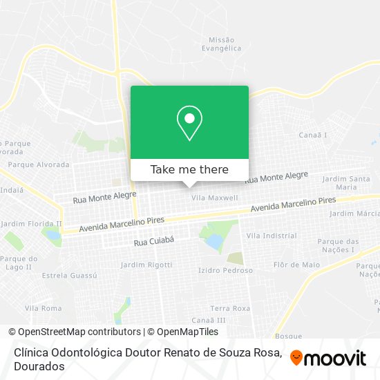 Clínica Odontológica Doutor Renato de Souza Rosa map