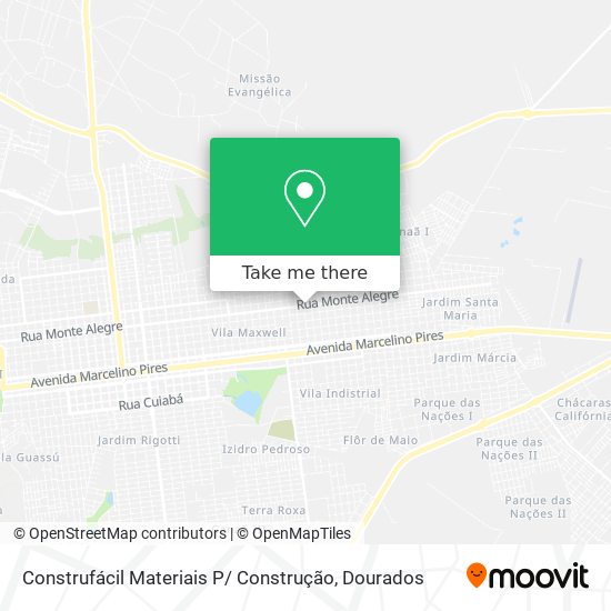 Construfácil Materiais P/ Construção map