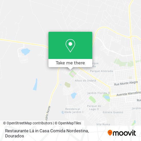 Restaurante Lá in Casa Comida Nordestina map