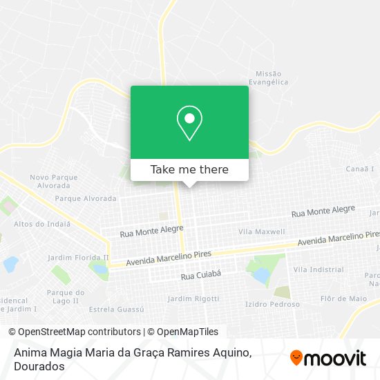 Anima Magia Maria da Graça Ramires Aquino map