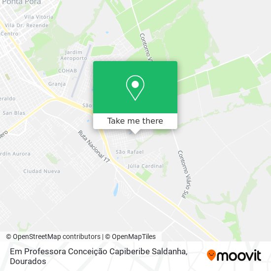 Em Professora Conceição Capiberibe Saldanha map
