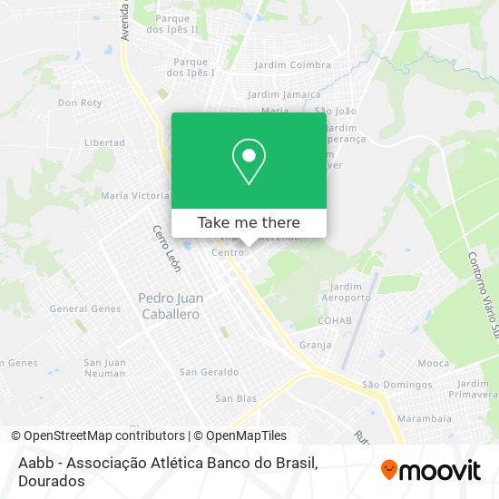 Aabb - Associação Atlética Banco do Brasil map